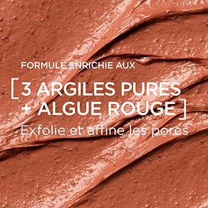 L'Oréal Masque Apaisant - Argile pure (3 Argiles Pures + Algue Rouge)